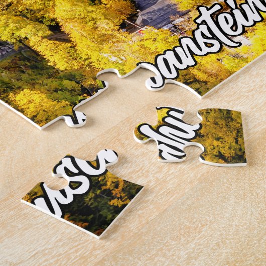 Beauful Neuschwanstein Castle, Duitsland Legpuzzel (Zijkant)