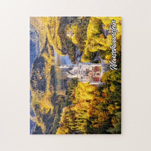 Beauful Neuschwanstein Castle, Duitsland Legpuzzel (Verticaal)