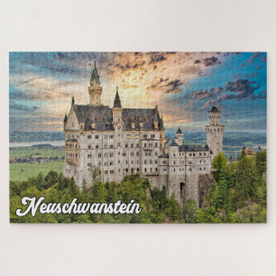 Beauful Neuschwanstein Castle, Duitsland Legpuzzel