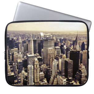 Beauful New York City Skyscrapers Skyline Laptop Sleeve