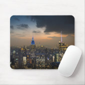 Beauful New York Evening Skyline Muismat (Met muis)