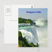 Beauful Niagara Herfsten New York Briefkaart (Voorkant / Achterkant)