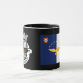 Beauful Nordeste (Azoren) Coat of Arms Mok (Midden)