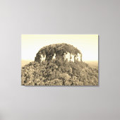 Beauful North Carolina Mountain Canvas Afdruk (Voorkant)