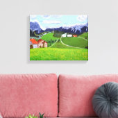 Beauful Norway Canvas Print (Insitu (Woonkamer))