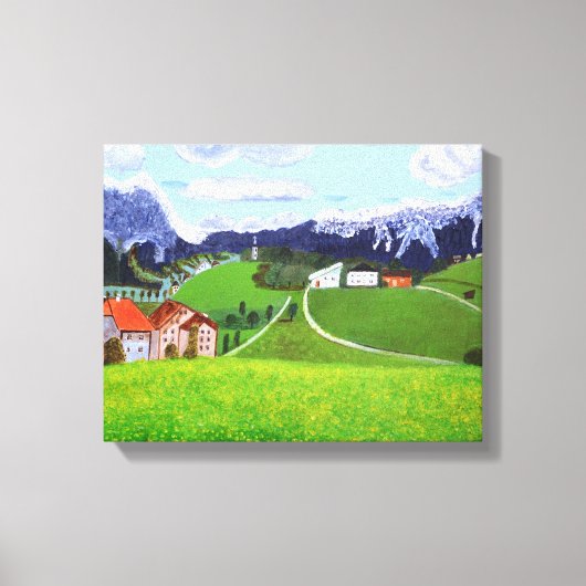 Beauful Norway Canvas Print (Voorkant)