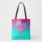Beauful Ombre mama Tote Bag (Voorkant)