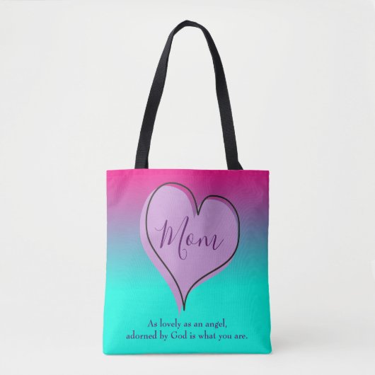 Beauful Ombre mama Tote Bag (Voorkant)
