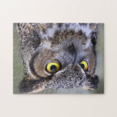 Beauful Owl Jigzaag Puzzle Legpuzzel (Horizontaal)