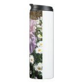 Beauful Paars Iris Flower floral Photo Thermosbeker (Geroteerd rechts)