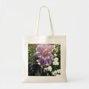 Beauful Paars Iris Flower floral Photo Tote Bag