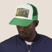 Beauful Paars Iris Flower floral Photo Trucker Pet (In situ)