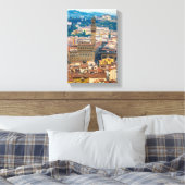 Beauful Palazzo Vecchio uitzicht, Florence, Italië Canvas Afdruk (Insitu (Slaapkamer))