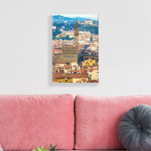 Beauful Palazzo Vecchio uitzicht, Florence, Italië Canvas Afdruk (Insitu (Woonkamer))