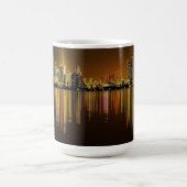 Beauful Panoramic Miami Skyline Koffiemok (Center)