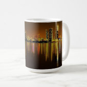Beauful Panoramic Miami Skyline Koffiemok (Voorkant rechts)