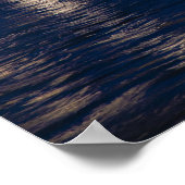 Beauful Paris Frankrijk Evening Skyline Poster (Hoek)
