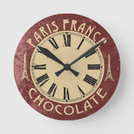 Beauful Paris Frankrijk Wall Clock Ronde Klok