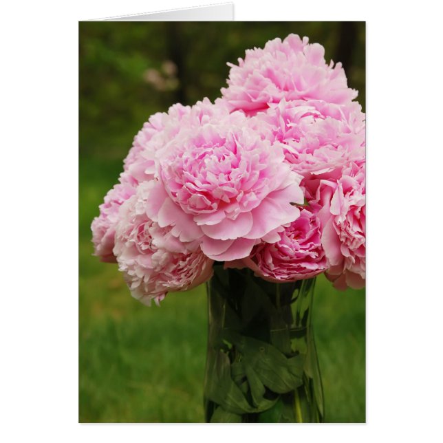 Beauful Peony Bouquet (Voorkant)