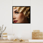 Beauful People Retro Photography Art Series Poster (Keuken)
