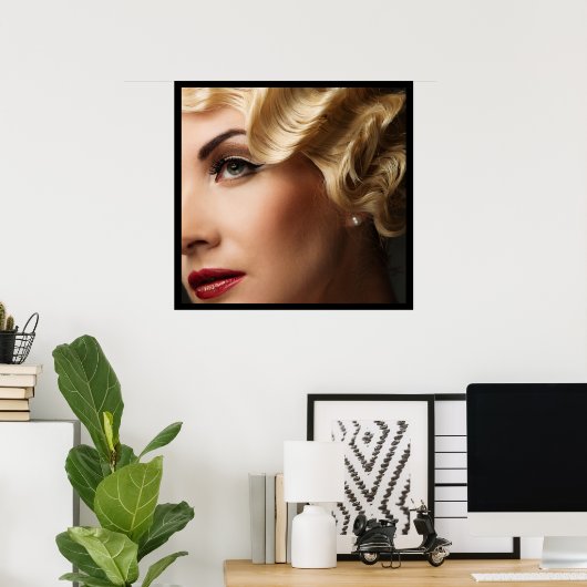 Beauful People Retro Photography Art Series Poster (Thuiskantoor)