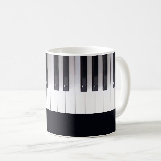 Beauful Piano Keys-Mok Koffiemok (Voorkant rechts)