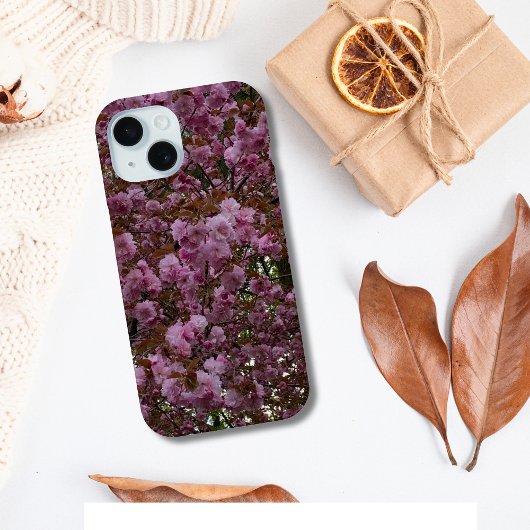 Beauful Pink Cherry Tree Photography Case-Mate iPhone Case