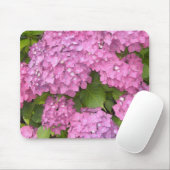 Beauful Pink Hydrangeas Muismat (Met muis)