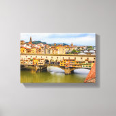 Beauful Ponte Vecchio uitzicht, Florence, Italië Canvas Afdruk (Voorkant)