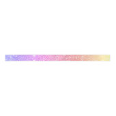 Beauful Rainbow Glitter Satin Ribbon Satijnen Lint (Voorkant)