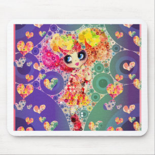 Beauful Rainbow KAWAII Girl PinkyP Harajuku Muismat