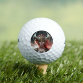 Beauful Red Haire Nordic Warrior Golfballen (Insitu Shirt)