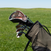 Beauful Red Haire Nordic Warrior Golfheadcover (Insitu)