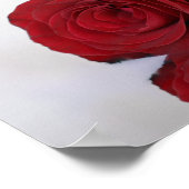 Beauful Red Rose Unplugging Wedding Ceremony Poster (Hoek)