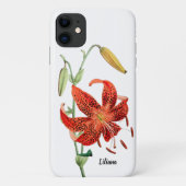 Beauful Red Tiger Lily Floral Case-Mate iPhone Case (Achterkant)