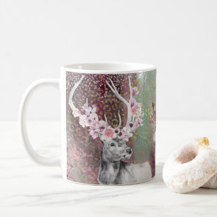Beauful Reindeer Elk Buck Bull Coffee Mok