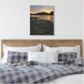 Beauful River Sunrise Canvas Afdruk (Insitu (Slaapkamer))