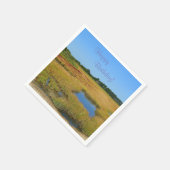 Beauful Salt Water Marsh Servetten (Hoek)