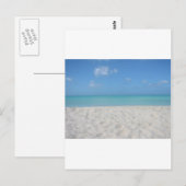 Beauful Sandy Beach Briefkaart (Voorkant / Achterkant)
