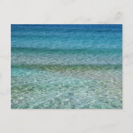 Beauful Sandy Beach Briefkaart (Voorkant)