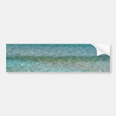 Beauful Sandy Beach Bumpersticker (Voorkant)