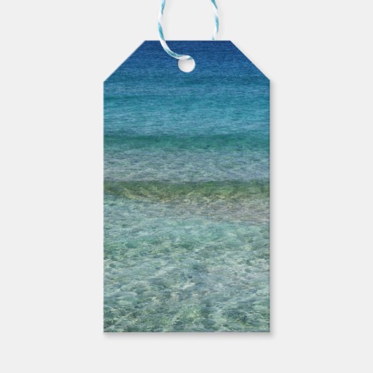 Beauful Sandy Beach Cadeaulabel (Voorkant)