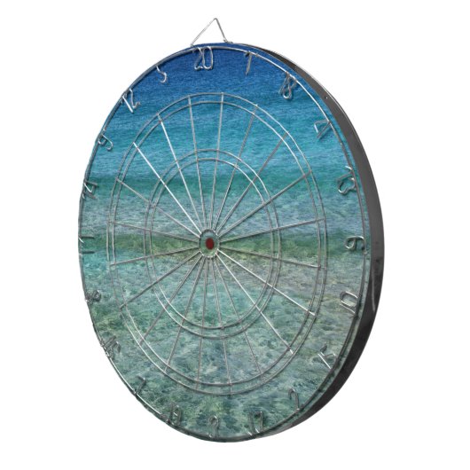 Beauful Sandy Beach Dartbord (Voorkant Rechts)