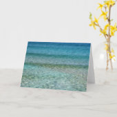 Beauful Sandy Beach Kaart (Gele Bloem)