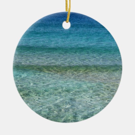 Beauful Sandy Beach Keramisch Ornament (Voorkant)