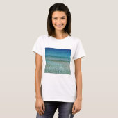Beauful Sandy Beach T-shirt (Voorkant volledig)