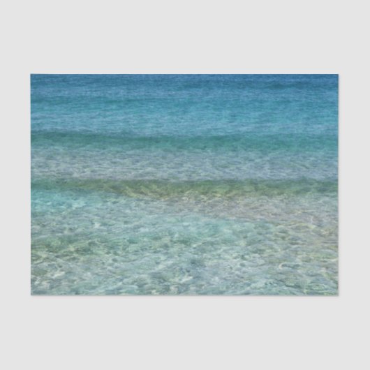 Beauful Sandy Beach Tissuepapier (Voorkant)