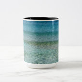 Beauful Sandy Beach Tweekleurige Koffiemok (Center)