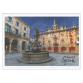 Beauful Santiago de Compostela Spanje Tafelkleed (Voorkant (Horizontaal))