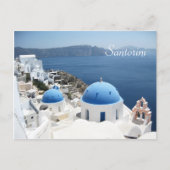 Beauful Santorini Griekenland Briefkaart (Voorkant)